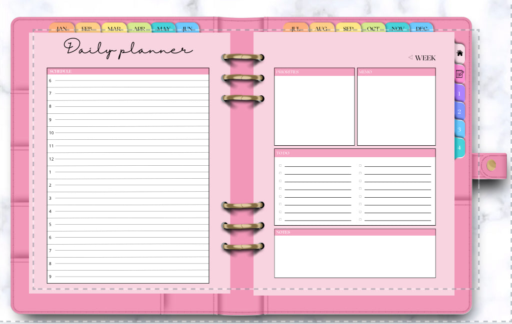 Lady Boss Digital Planner (Editable)