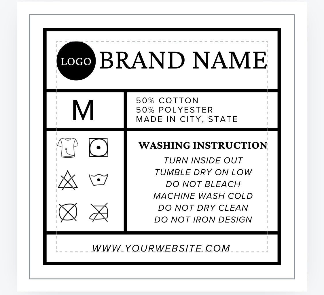 Brand Neck Label