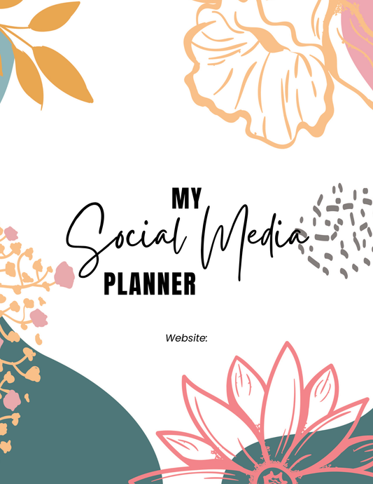 Social Media Planner (Editable)